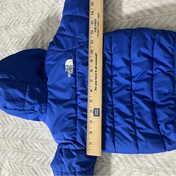 Toddlers 2T The North Face Blue Puffer Jacket - Picture 5 of 7